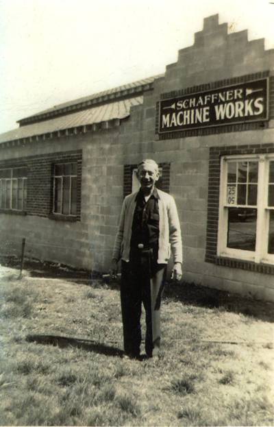 1949 Jack Schaffner I and Schaffner Machine Works Building